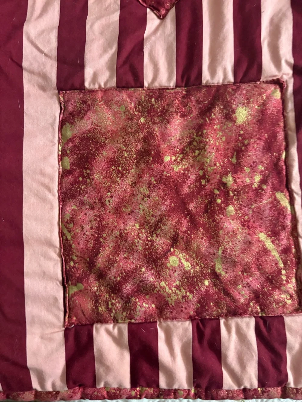 Small patch quilt